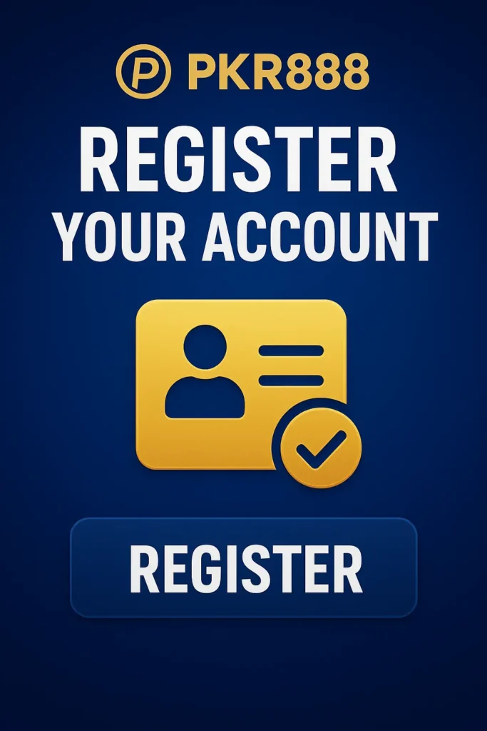 Register on PKR888 Game