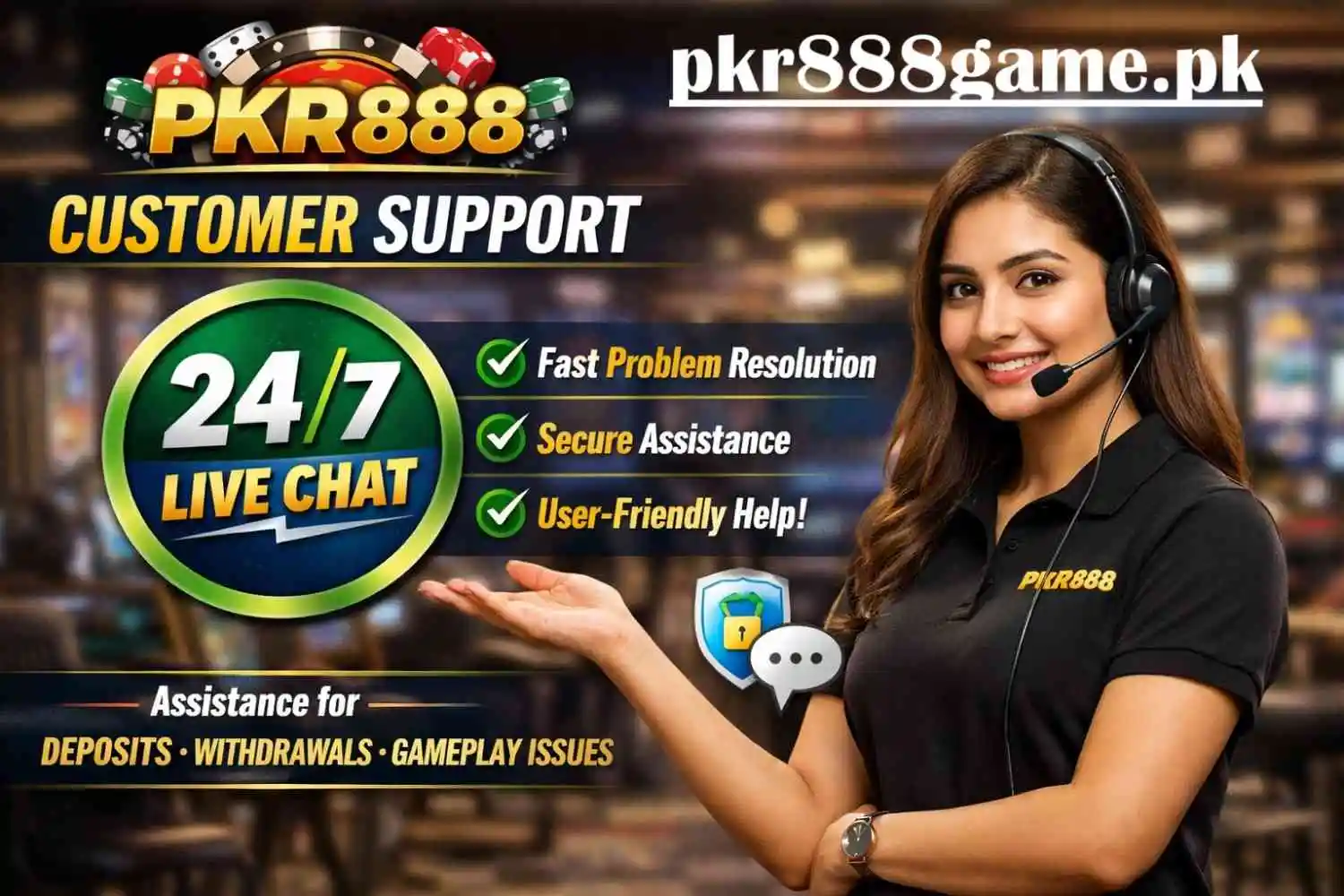 PKR888 Customer Support